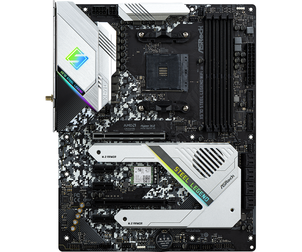 ASRock X570 Steel Legend - The AMD X570 Motherboard Overview: Over